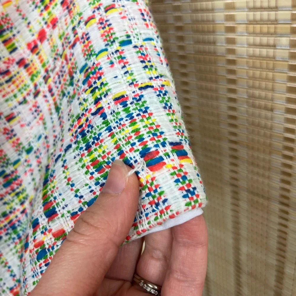 Sara Campbell Bright Tweed Fringe Dress - Picture 12 of 12